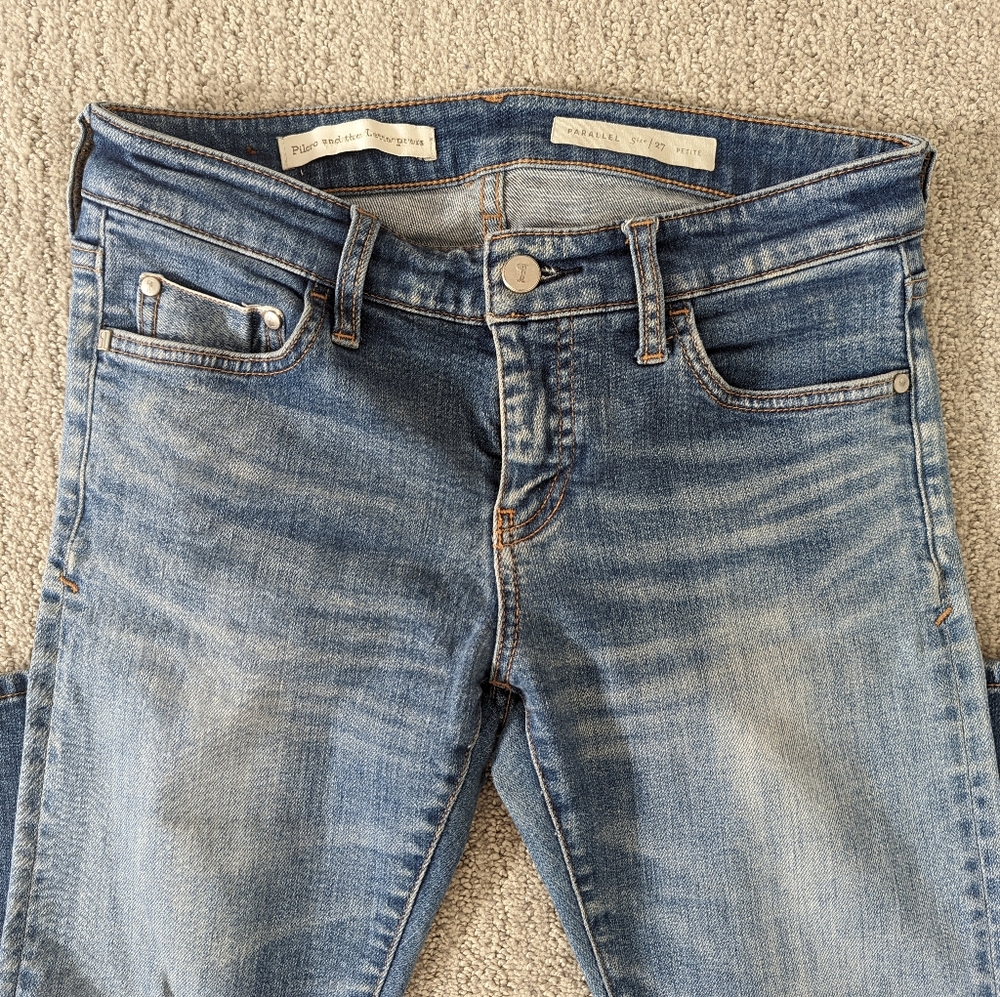 Anthropologie Pilcro & Letterpress Parallel Jeans